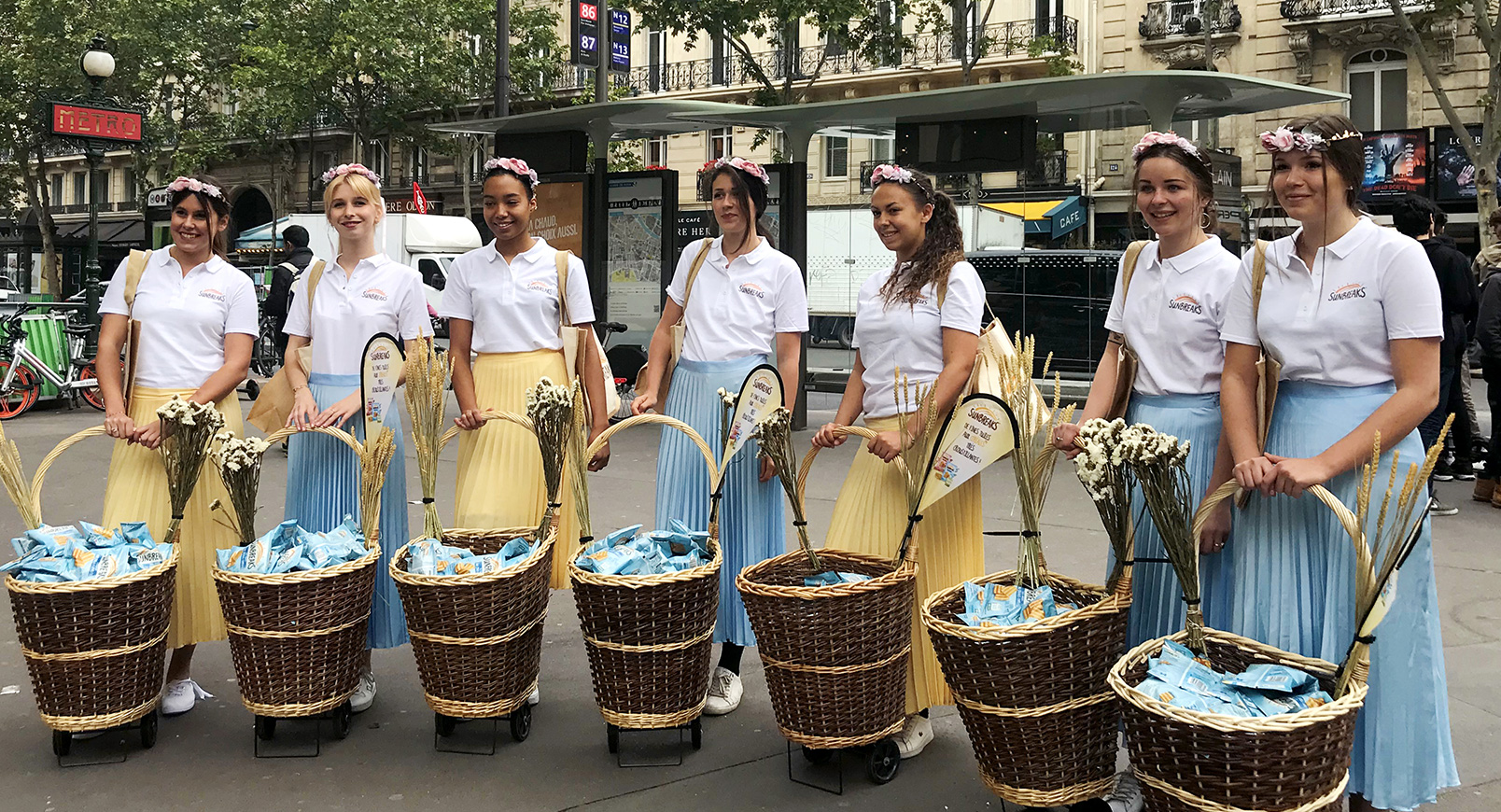 street marketing massif pour Sunbreaks par Belemon