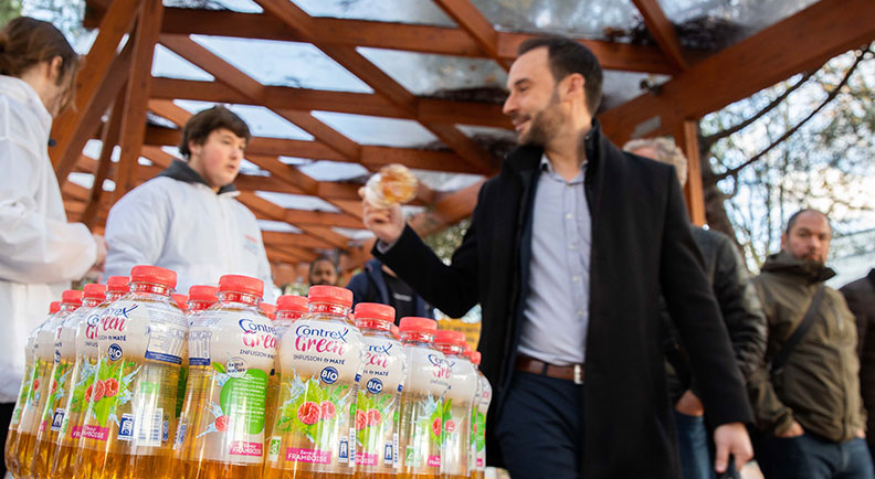 Echantillonnage Nestlé Waters par Belemon